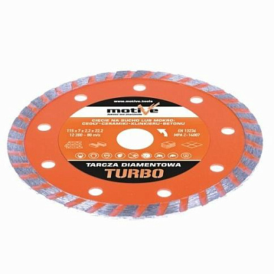  Disc diamant TURBO de 230 mm MOTIVE online magazin Super Ștefan