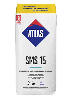 Amestec de chit pentru podea ATLAS SMS 15, 25 kg
