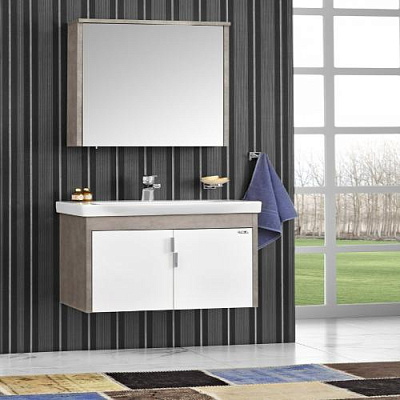 imagina Mobilier de baie ORKA Luna 65 Grey online magazin Super Ștefan