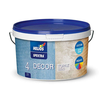  Acoperire decorativa pentru interior (argint) Spektra Decor Topaz silver  2L online magazin Super Ștefan