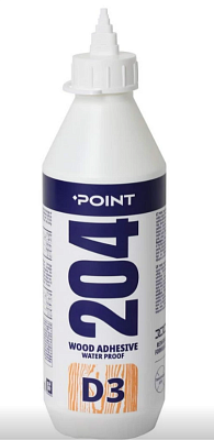  Adeziv pentru lemn POINT 204 D3 transparent, 500 ml online magazin Super Ștefan