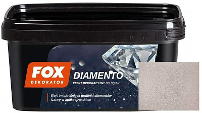  Vopsea decorativa FOX Diamento 0002 MARS 1L online magazin Super Ștefan