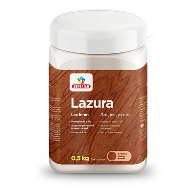  Lac Lazura Incolor 0,5kg online magazin Super Ștefan