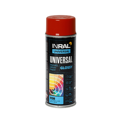  Vopsea InRAL UNIVERSAL roșu (RAL 3002), 400 ml online magazin Super Ștefan