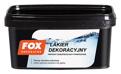  Lac decorativ FOX satin 1L online magazin Super Ștefan