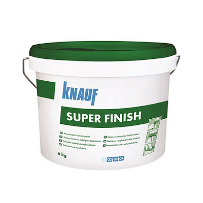  Glet gata preparat pe baza de vinil  KNAUF SUPERFINISH 6 kg online magazin Super Ștefan