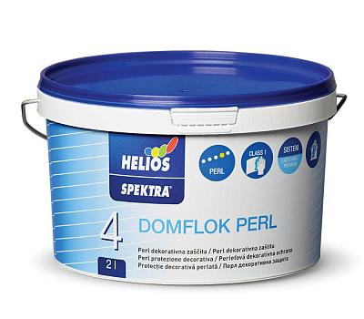  Lac decorativ perlat pentru interior HELIOS DOMFLOK PERL  2L online magazin Super Ștefan