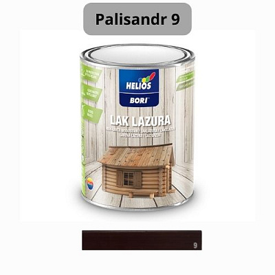  Lac lazur cu ceara pentru lemn HELIOS BORI (palisandr 9) 0,75L online magazin Super Ștefan