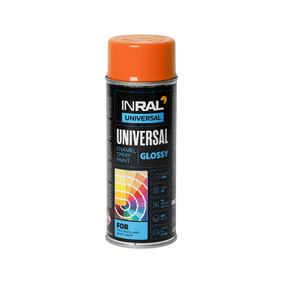  Vopsea InRAL UNIVERSAL oranj (RAL 2004), 400 ml online magazin Super Ștefan