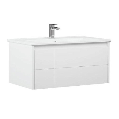 imagina Mobilier de baie ORKA New Likya 100 White matt online magazin Super Ștefan