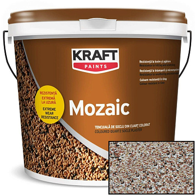  Tencuiala decorativa cu piatra KRAFT Mozaic (C2040) 25kg online magazin Super Ștefan