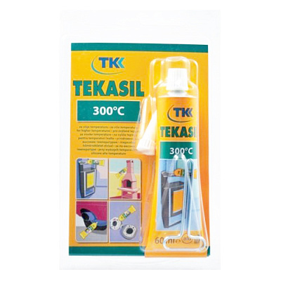  Silicon ermetic Tekasil Termo Acetat -40 С ⁰+300 С ⁰ 60ml (blister) roșu online magazin Super Ștefan