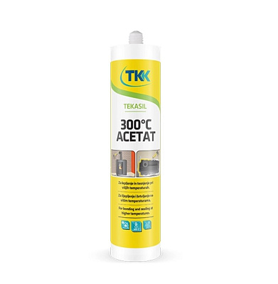  Silicon ermetic Tekasil Termo Acetat -40 С ⁰+300 С ⁰ 300ml negru online magazin Super Ștefan