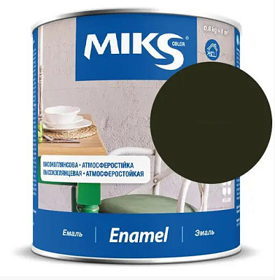  Email alchidic Miks Color haki, 0,8kg online magazin Super Ștefan