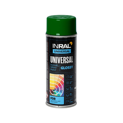  Vopsea InRAL UNIVERSAL verde moss (RAL 6005), 400 ml online magazin Super Ștefan