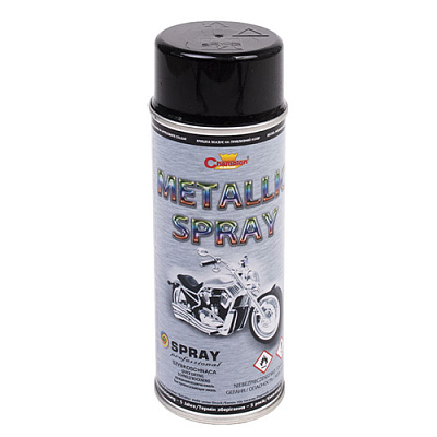  Lac acrylic CHAMPION METALLIC SPRAY (negru) 400 ml online magazin Super Ștefan