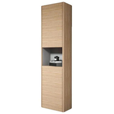 imagina Dulap penal ORKA Duden Odeon White Oak (168x40x30cm)  online magazin Super Ștefan