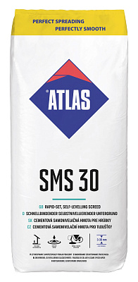  Amestec de captuseala pentru podea ATLAS SMS 30, 25 kg online magazin Super Ștefan