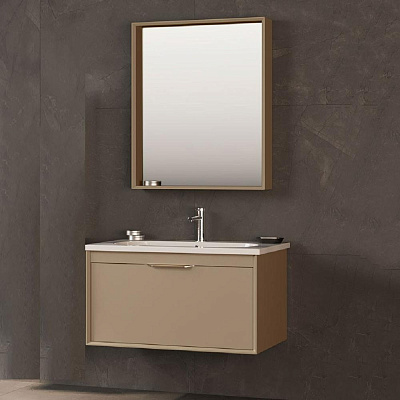 imagina Mobilier de baie ORKA Clay 100 Soil Matt online magazin Super Ștefan