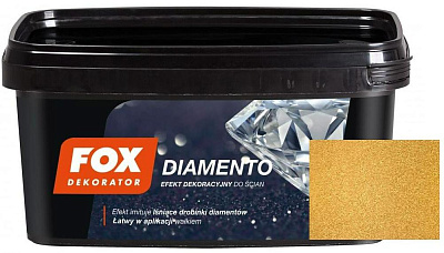  Vopsea decorativa FOX Diamento 0006 GOLD 1L online magazin Super Ștefan